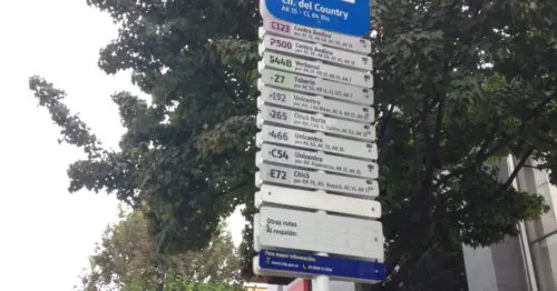 PARADERO SITP CLINICA DEL COUNTRY  304A00